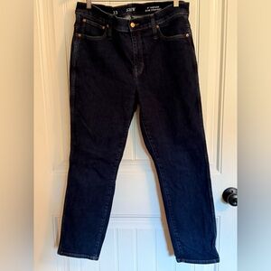 J. Crew Indigo Slim Straight Jeans
